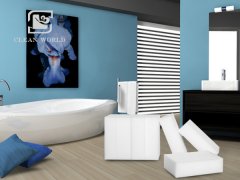 納米海綿可以清潔浴室嗎？